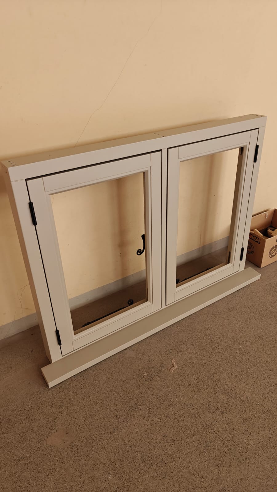 Bespoke White Timber Casement Window — Somerset border