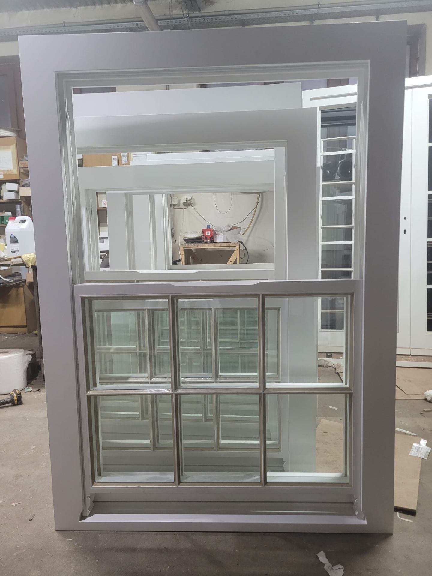 Painswick Grey Timber Sliding Sash Windows — South West